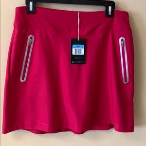 Nike women’s no sew knit Skort with Shorts.